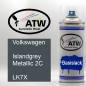 Preview: Volkswagen, Islandgrey Metallic 2C, LK7X: 400ml Sprühdose, von ATW Autoteile West.